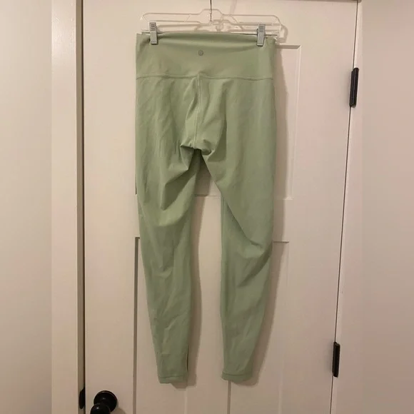Lululemon Athletica Light Green Leggings - Picture 2 of 4